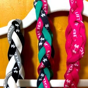 Under Armour braided headbands 🐞 3 for $15 sale